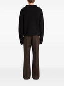 Courreges Pre Zipped Wool Sweater
