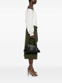 El Attico La Passeggiata Bolso de hombro de cuero pequeño