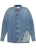 The Attico Denim Cotton Shirt