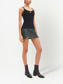 Courreges Re Edition Logo Knitted Tank Top