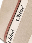 Chloè Woody Large Canvas Tote