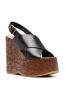 Chloè Maxime Wedge Sandals