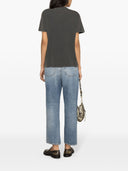 Golden Goose Embroidered Cotton T Shirt