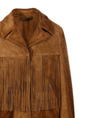 Golden Goose Fringed Leather Jacket
