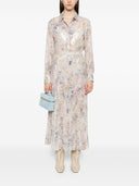 Golden Goose Printed Long Skirt