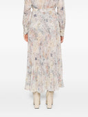 Golden Goose Printed Long Skirt