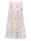 Golden Goose Printed Long Skirt