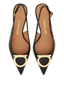 Ferragamo Leather Slingback Pumps