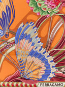 Ferragamo Printed Silk Foulard