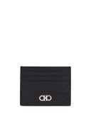 Étui de carte en cuir Ferragamo Gancini