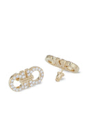 Ferragamo 2 Ganci Crystal Earrings