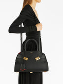 Ferragamo Hug Small Leahter Tote Bag
