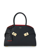 Ferragamo Hug Small Leahter Tote Bag