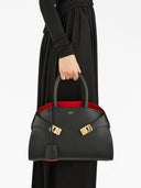 Ferragamo Hug Small Leahter Tote Bag