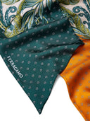 Ferragamo Printed Silk Foulard