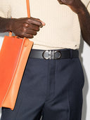 Ferragamo Gancini lederen riem