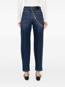 Elisabetta Franchi Denim Cropped Jeans