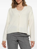 Fabiana Filippi Wool Blend V Necked Sweater