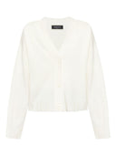Fabiana Filippi Wool Blend V Necked Sweater