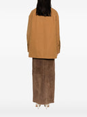 Stella Mc Cartney Faux Suede Leather Overshirt