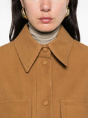 Stella Mc Cartney Faux Suede Leather Overshirt