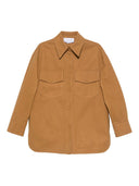 Stella Mc Cartney Faux Suede Leather Overshirt