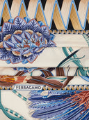 Ferragamo imprimé en soie