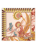 Ferragamo印刷丝绸foulard