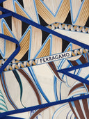 Ferragamo Printed Silk Foulard