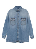 Stella Mc Cartney Denim Cotton Shirt