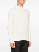 Jersey de la red de lana Emporio Armani