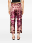Pierre Louis Mascia Printed Silk Trousers