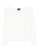 Emporio Armani Boat Neck Jumper
