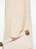Toteme Pre Suede Leather Coat