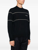 Jersey de la red de lana Emporio Armani