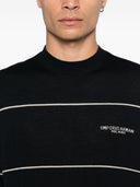 Jersey de la red de lana Emporio Armani