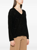 Fabiana Filippi Wool V Necked Sweater