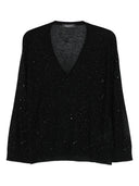 Fabiana Filippi Wool V Necked Sweater