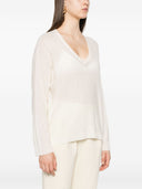 Fabiana Filippi Wool V Necked Sweater