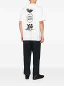 Y 3 Logo Cotton T Shirt