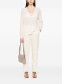 Fabiana Filippi Slim Drawstring pantalones