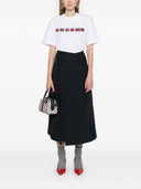 Gucci Logo Baumwoll -T -Shirt