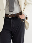 Ceinture en cuir Brunello Cucinelli