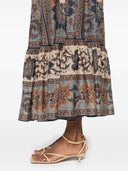 Zimmermann Ascension Silk Midi Skirt
