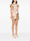 Zimmermann Ascension Linen Playsuit