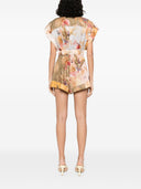 Zimmermann Ascension Linen Playsuit