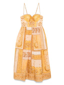 Zimmermann Lucky Corset Baumwollkleid