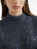 Brunello Cucinelli Wool Turtle Neck jurk