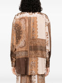Zimmermann Lucky Printed Silk Shirt