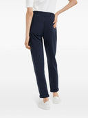 Brunello Cucinelli Baumwolle und Seidenhose